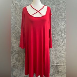 24seven comfort apparel size 2X dress